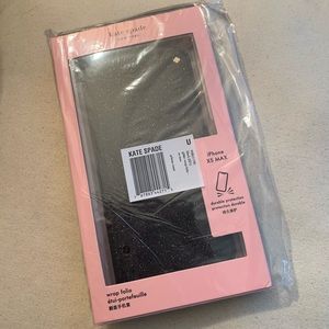 Kate Spade Glitter IPhone XS Max Wallet Case
